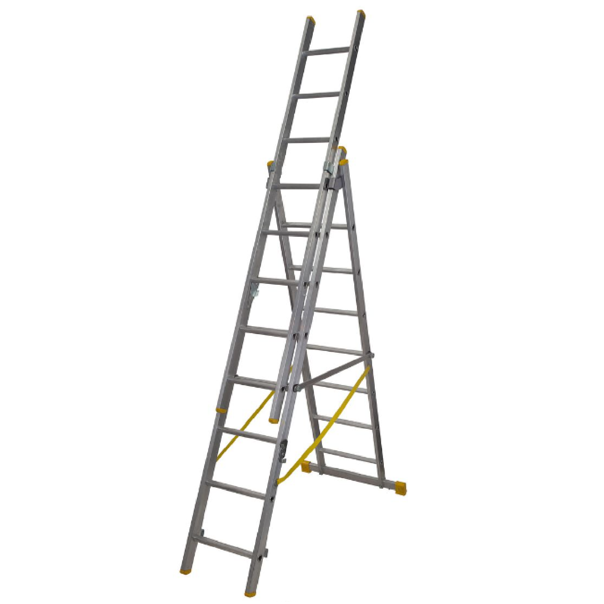 YOUNGMAN Combi Ladder 100, 4-IN-1 Combination Ladder 2.4M (2.5M)
